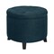 Wholesale Interior Designs4Comfort Round Storage Ottoman, Blue